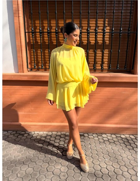 VESTIDO/MONO VICTORIA AMARILLO