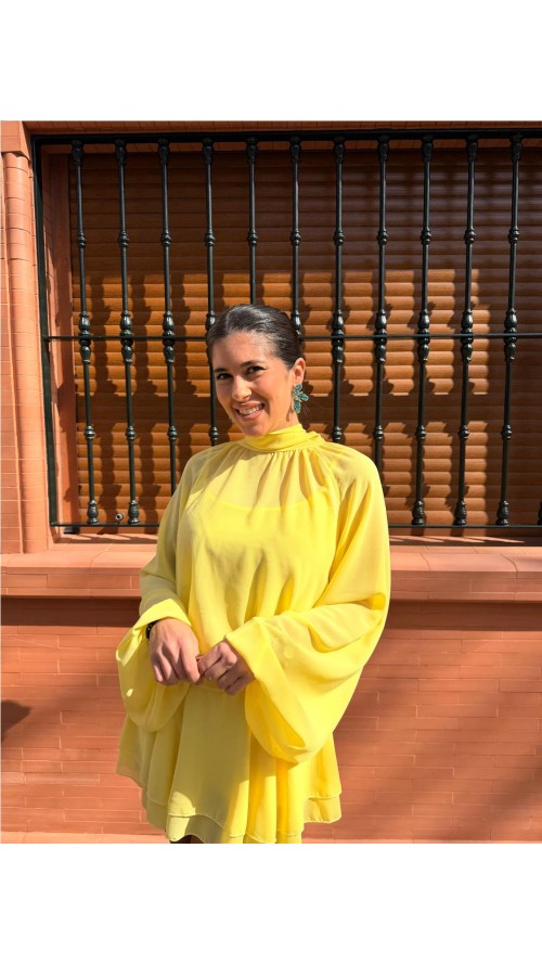 VESTIDO/MONO VICTORIA AMARILLO