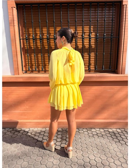 VESTIDO/MONO VICTORIA AMARILLO