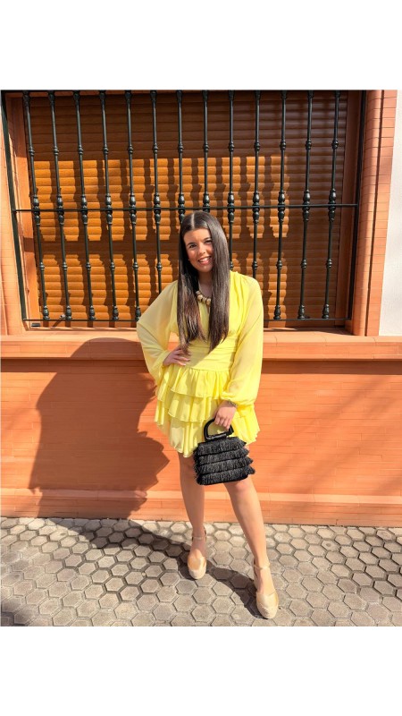 VESTIDO/MONO VERONICA AMARILLO