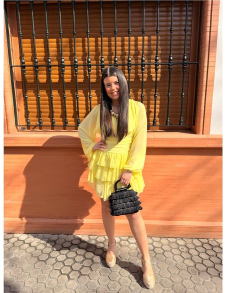 VESTIDO/MONO VERONICA AMARILLO