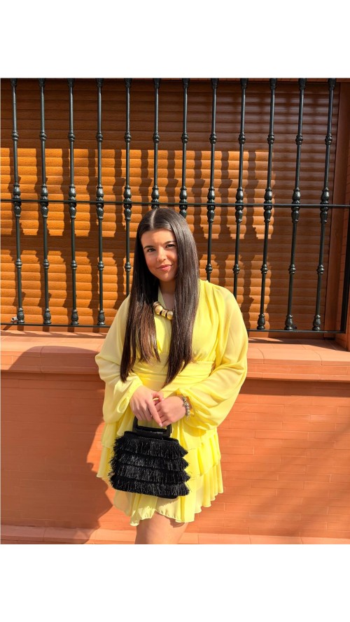 VESTIDO/MONO VERONICA AMARILLO