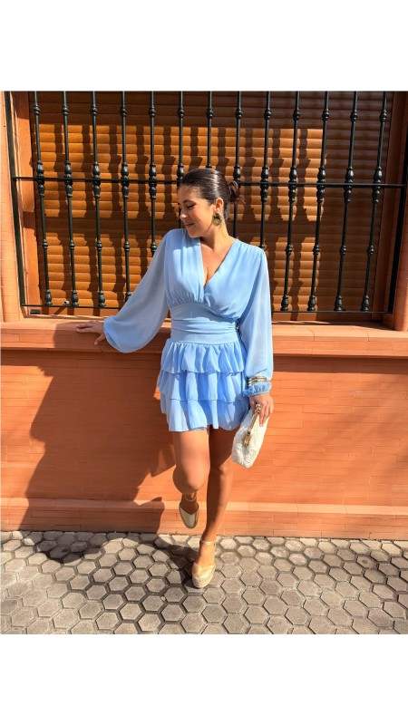 VESTIDO/MONO VERONICA CELESTE 2