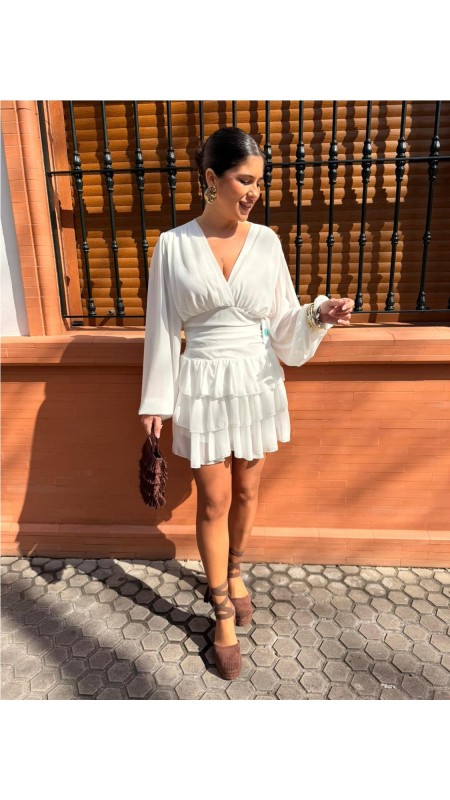 VESTIDO/MONO VERONICA BLANCO