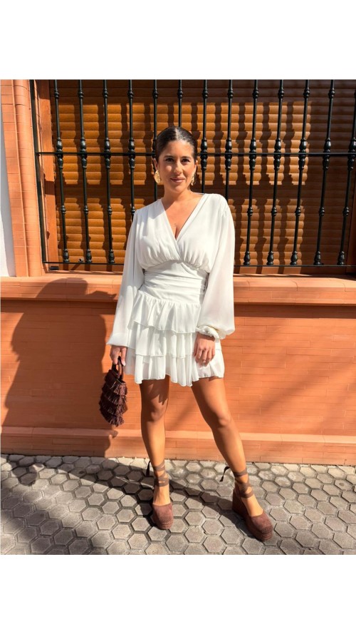 VESTIDO/MONO VERONICA BLANCO