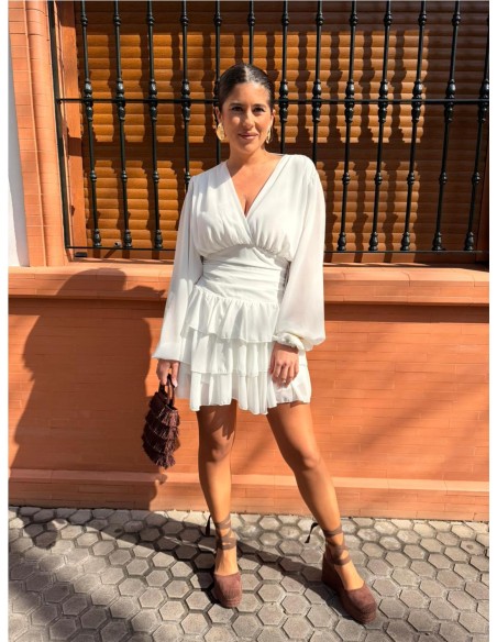 VESTIDO/MONO VERONICA BLANCO