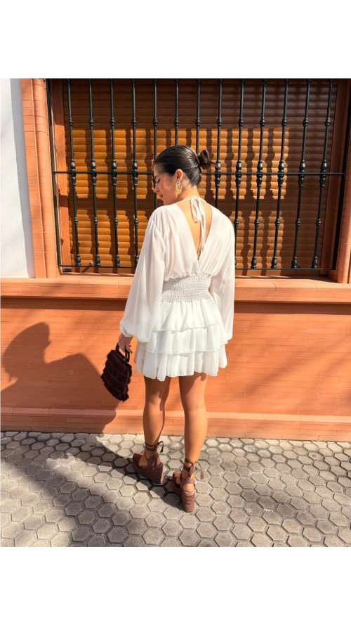 VESTIDO/MONO VERONICA BLANCO