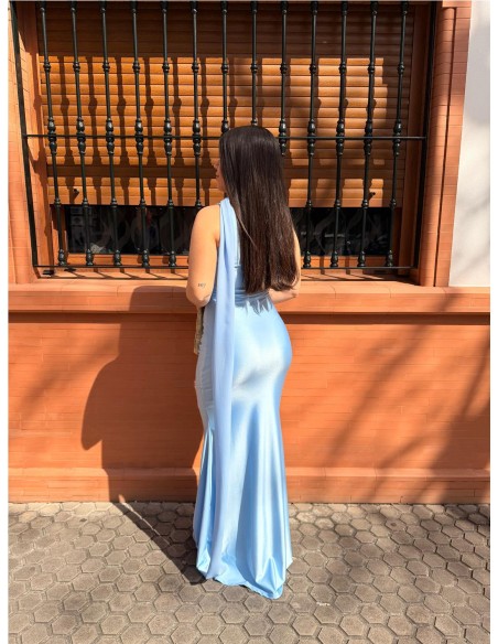 VESTIDO DULCE CELESTE