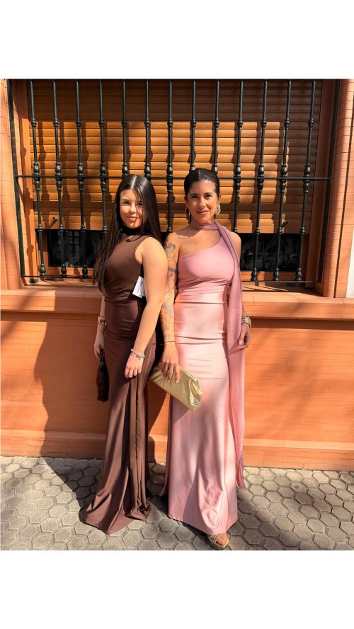 VESTIDO DULCE MARRON