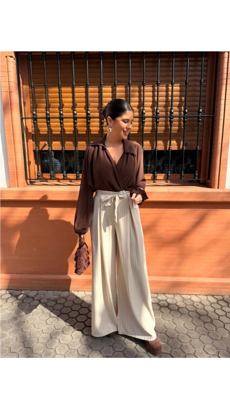 PANTALÓN DIPLÓMATICO BEIG