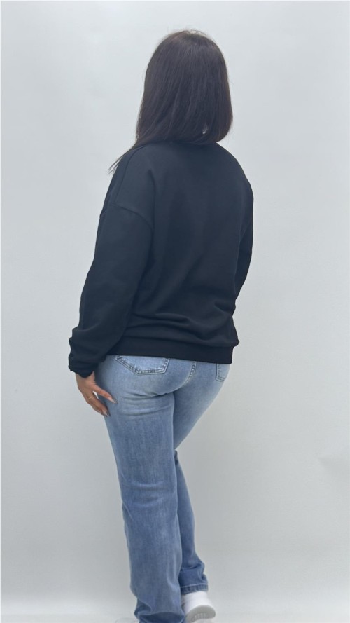 SUDADERA ESTRELLA NEGRO