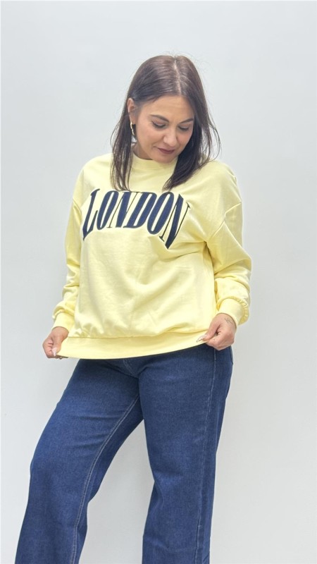 SUDADERA LONDON AMARILLO 2