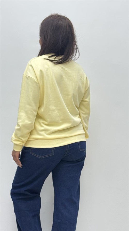 SUDADERA LONDON AMARILLO