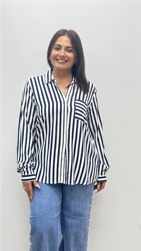 CAMISA MILANO MARINO