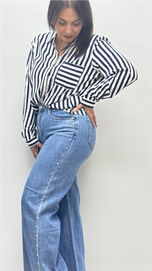 CAMISA MILANO MARINO