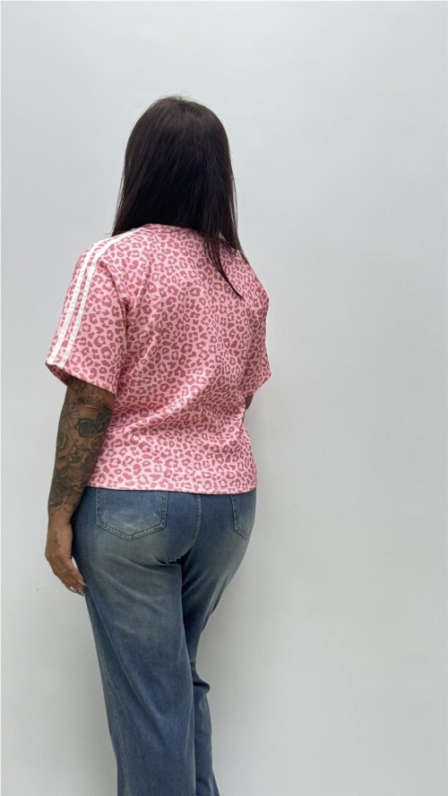 CAMISETA PRINT ROSA