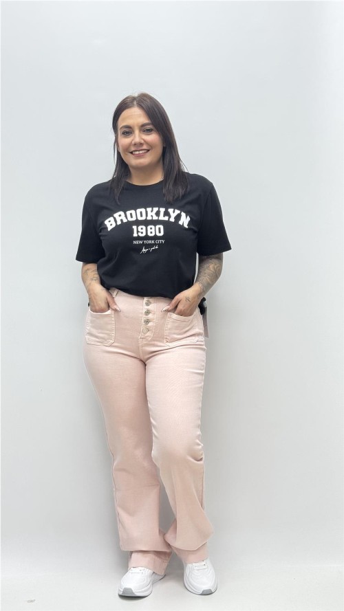 CAMISETA BROOKLYN NEGRO