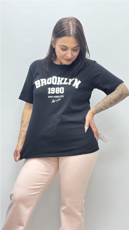 CAMISETA BROOKLYN NEGRO