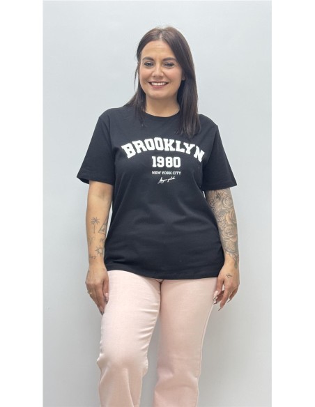 CAMISETA BROOKLYN NEGRO