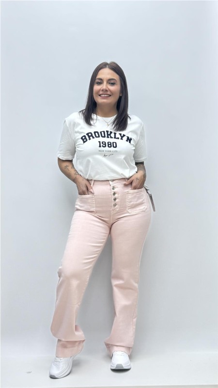 CAMISETA BROOKLYN BLANCO