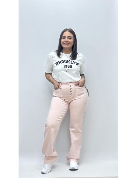 CAMISETA BROOKLYN BLANCO