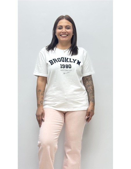 CAMISETA BROOKLYN BLANCO