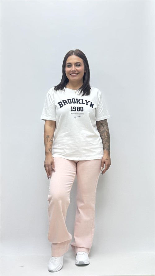 CAMISETA BROOKLYN BLANCO