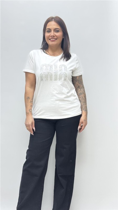 CAMISETA MIN BLANCO 2