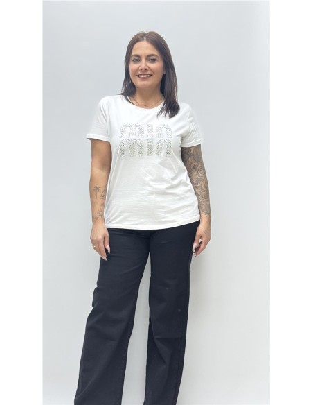 CAMISETA MIN BLANCO