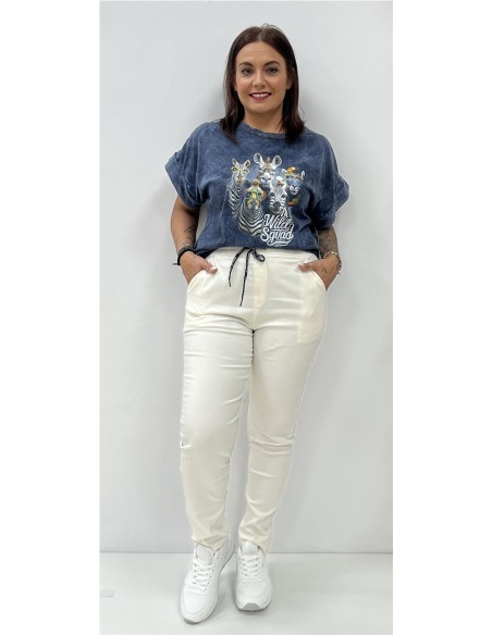 PANTALON SEVILLA BLANCO
