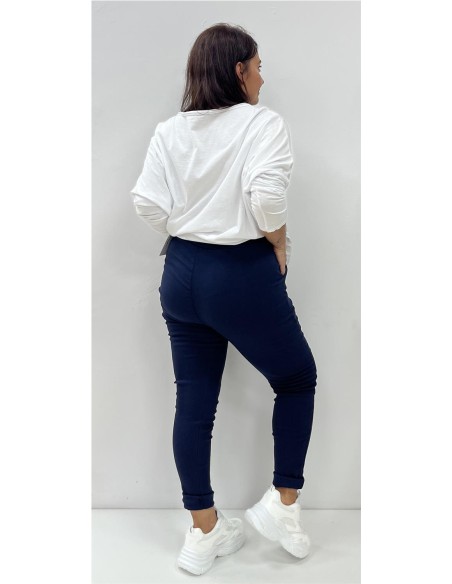 PANTALON SEVILLA MARINO
