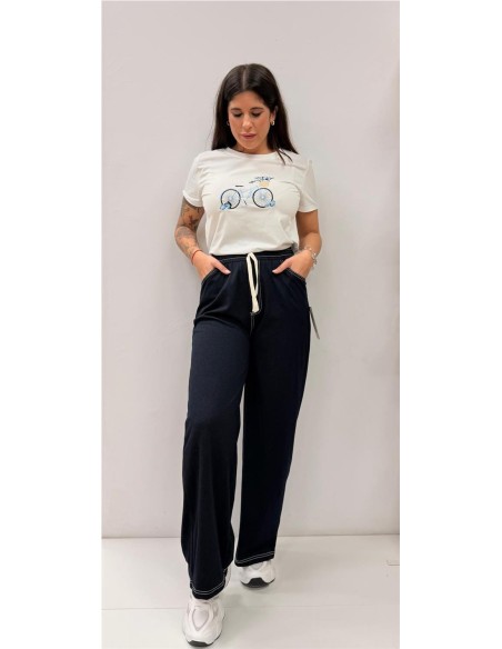 CAMISETA BICI BLANCO