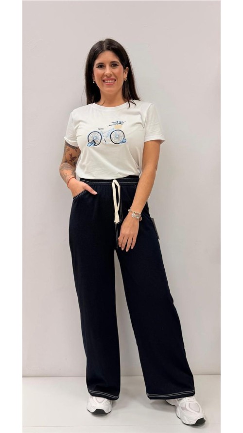 CAMISETA BICI BLANCO