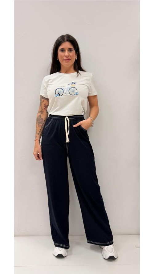 CAMISETA BICI BLANCO