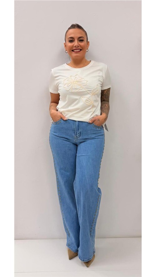 CAMISETA AIDA BLANCO