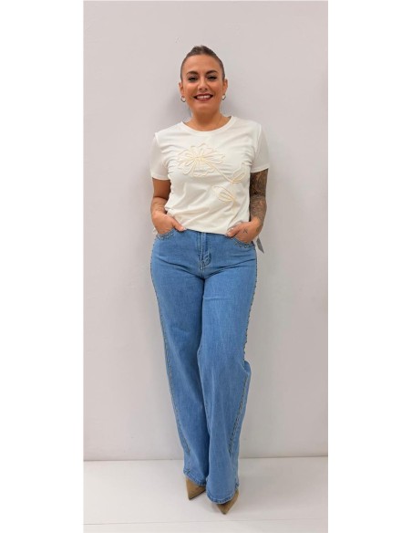 CAMISETA AIDA BLANCO