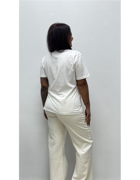 CAMISETA LOVELY BLANCO