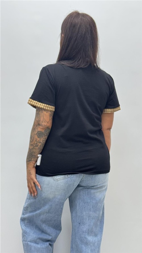 CAMISETA ENJOY VIKY NEGRO