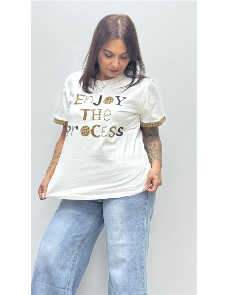 CAMISETA ENJOY VIKY CAMEL