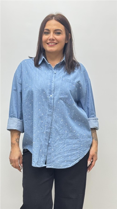 CAMISA FATIMA VAQUERO