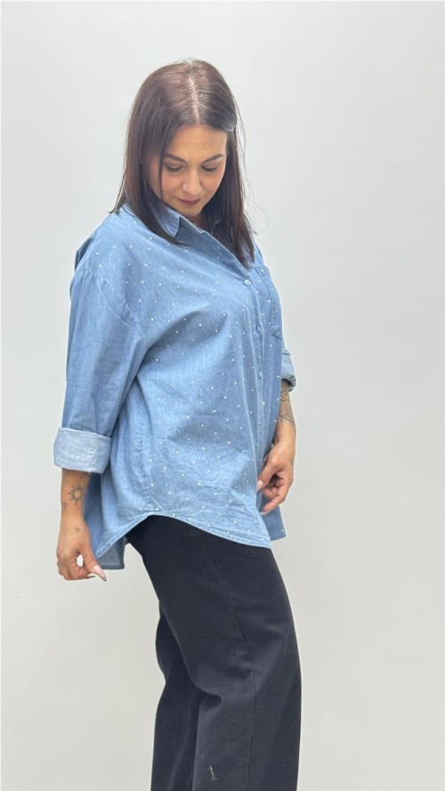 CAMISA FATIMA VAQUERO