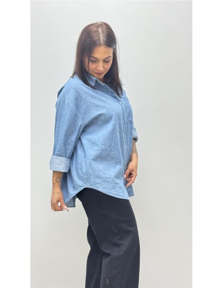 CAMISA FATIMA VAQUERO