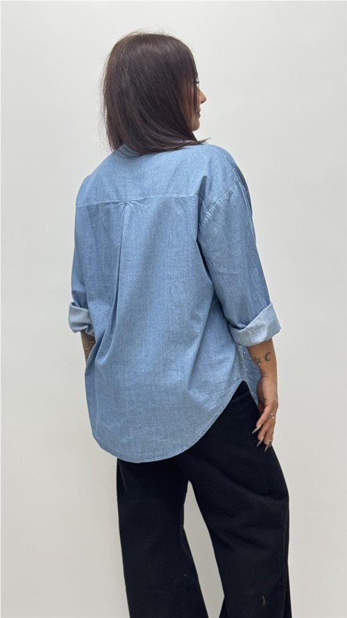 CAMISA FATIMA VAQUERO