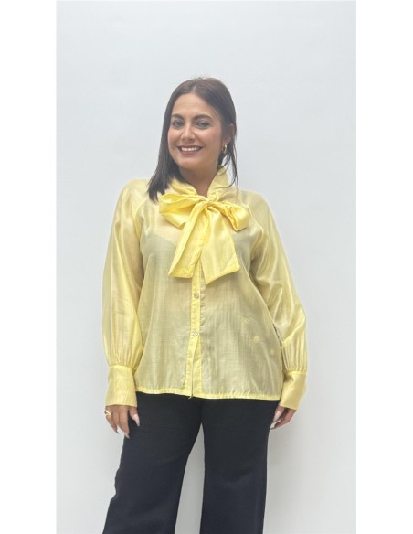 CAMISA FATIMA AMARILLO