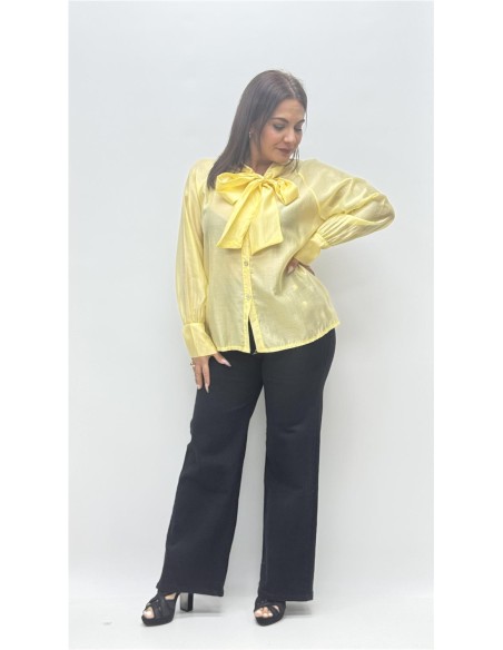 CAMISA FATIMA AMARILLO