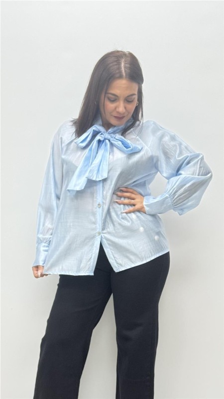 CAMISA FATIMA AZUL 2