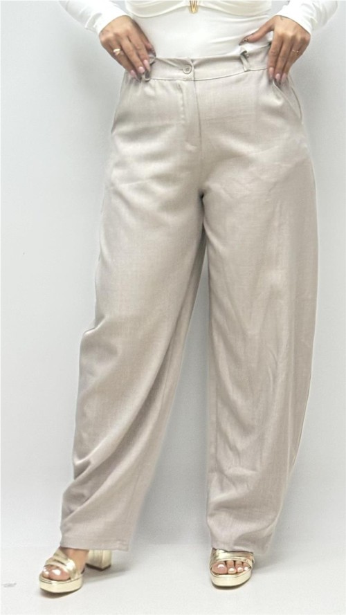 PANTALON ANAIS TAUPE