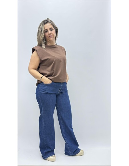 CAMISETA MATI MARRON