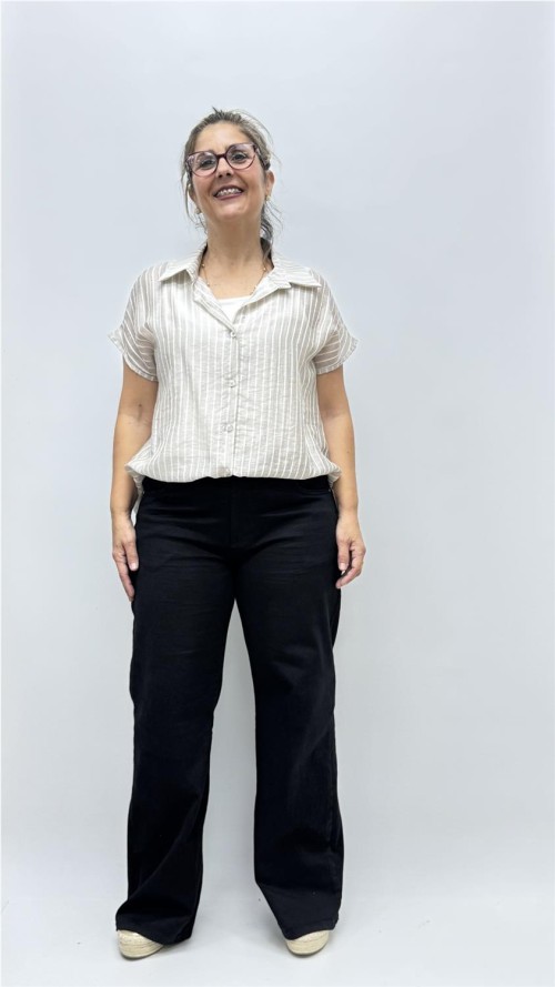 CAMISA NATALIA TAUPE