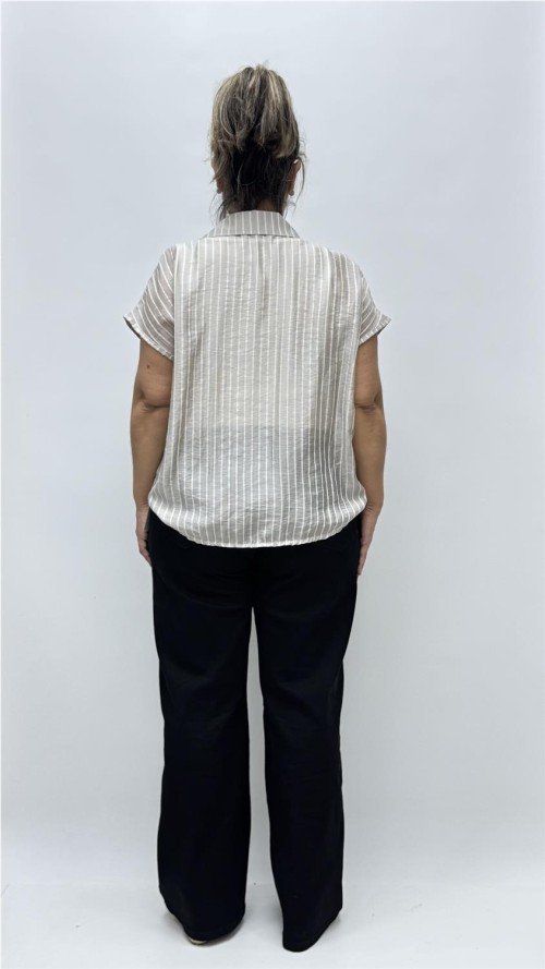 CAMISA NATALIA TAUPE